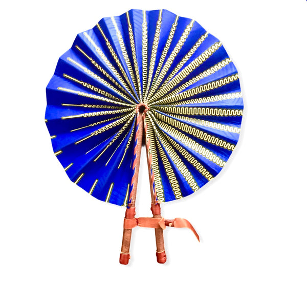 African Print Fan