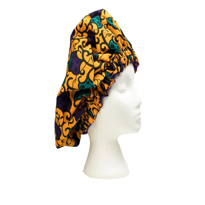 African Print Hair Bonnet