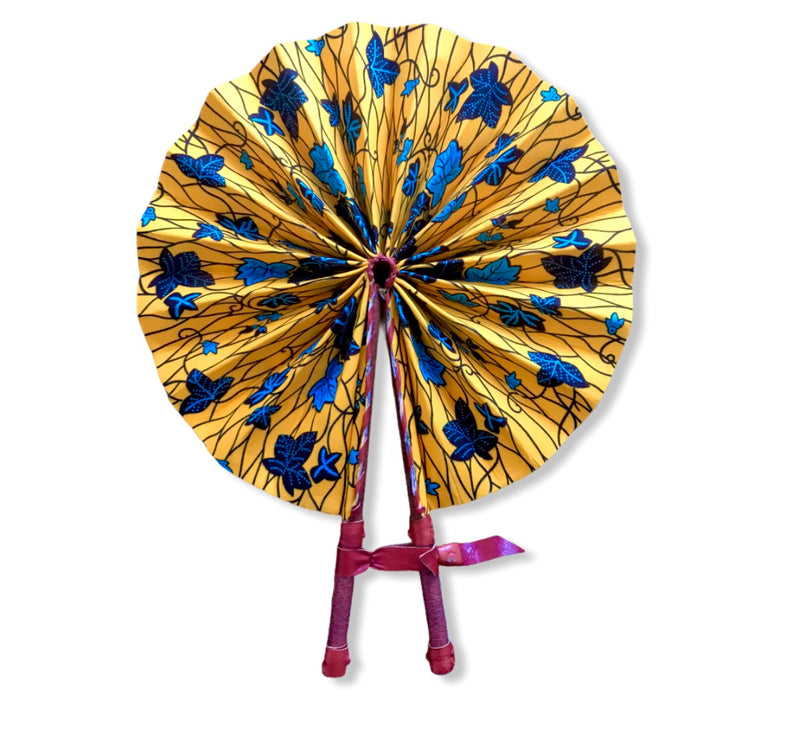 African Print Fan