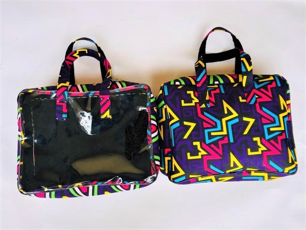 The Vanessa African Print/PVC Multicoloured Tote Bag – Essentially Ankara
