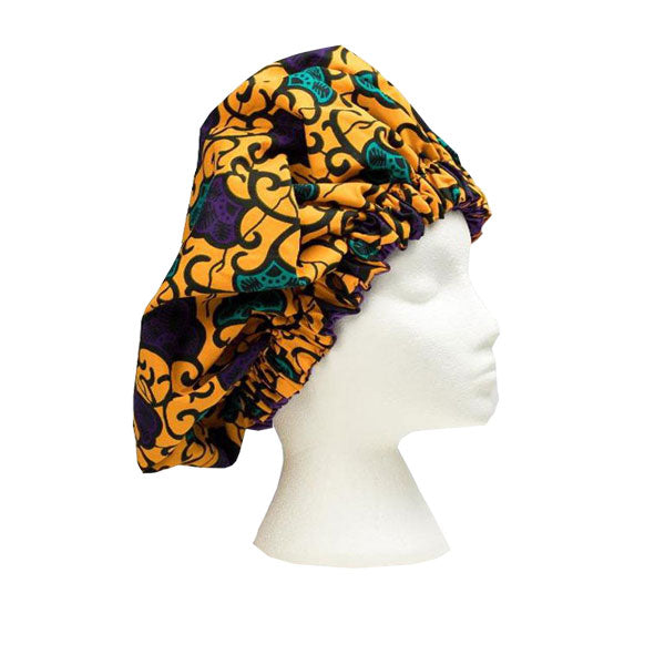 African Print Hair Bonnet